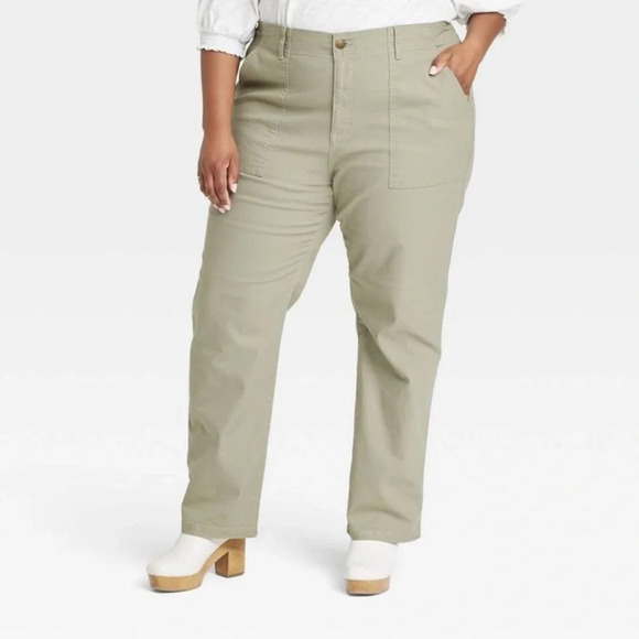 Knox Rose XXL High Rise Straight Leg Jeans - Picture 1 of 7